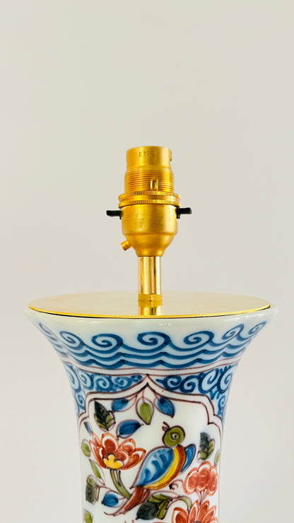Antique Makkum Lamp