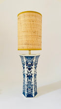 Load image into Gallery viewer, Antique Royal Delft Distel Lamp - pre order for end of March
