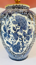 Load image into Gallery viewer, Antique Delft Boch Lamp - pre order for end of March
