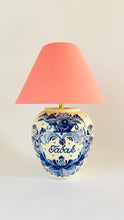 Load image into Gallery viewer, Antique Delft Tobacco Lamp - pre order for end of Dec
