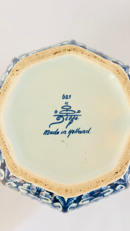 Antique Delft Lamp
