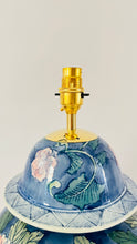 Load image into Gallery viewer, Large Antique Flower Lamp
