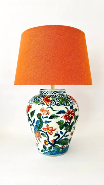 Antique Makkum Lamp