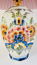 Load image into Gallery viewer, Antique Delft Polychrome Lamp
