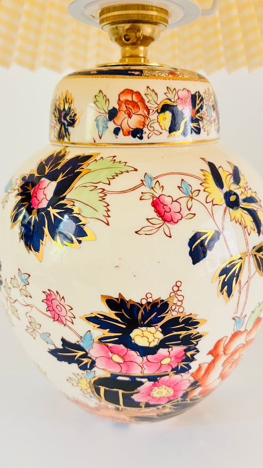 Antique Mason’s Mandarin Lamp