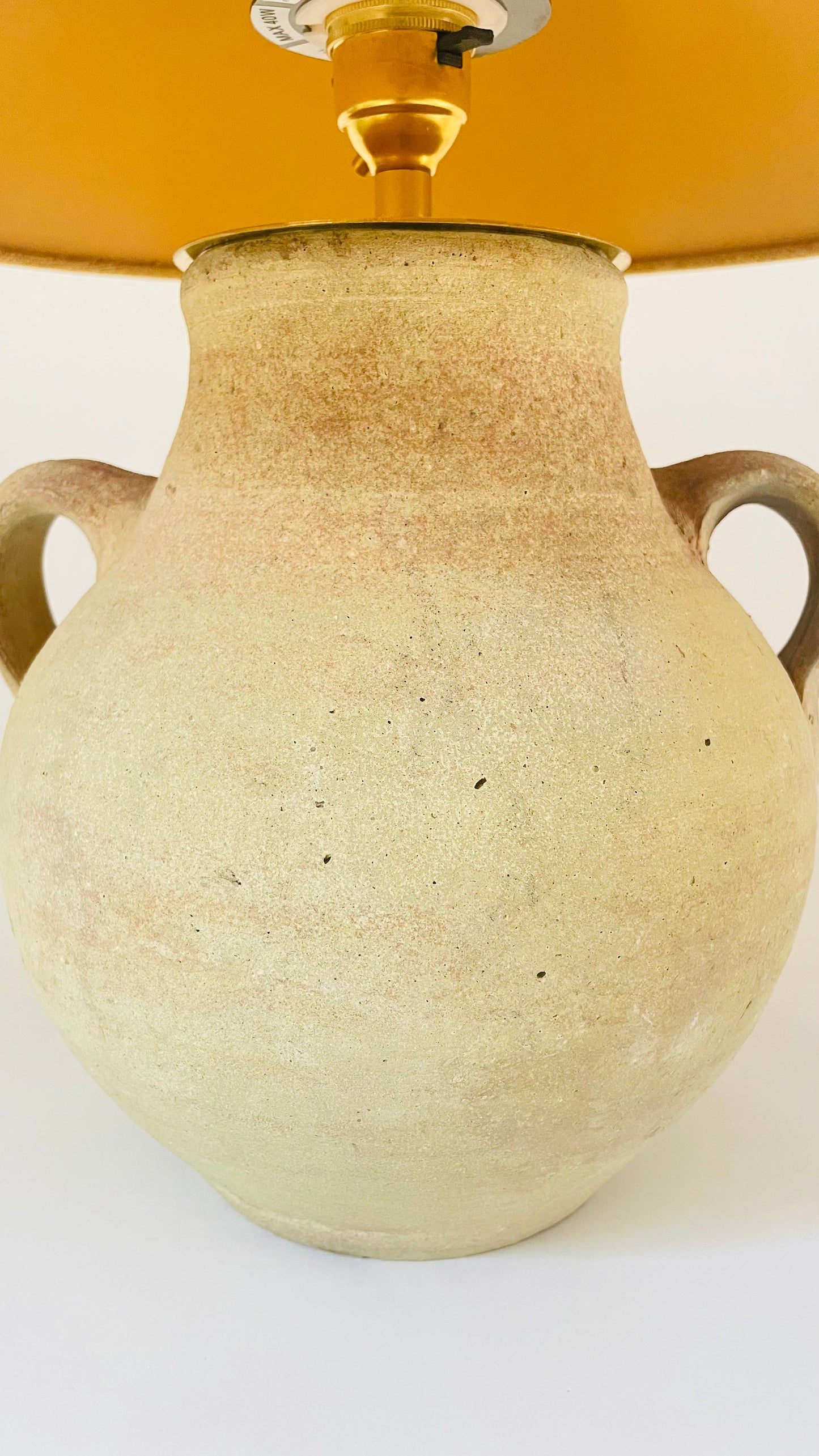 Studio Pottery Lamp - pre order for end of August