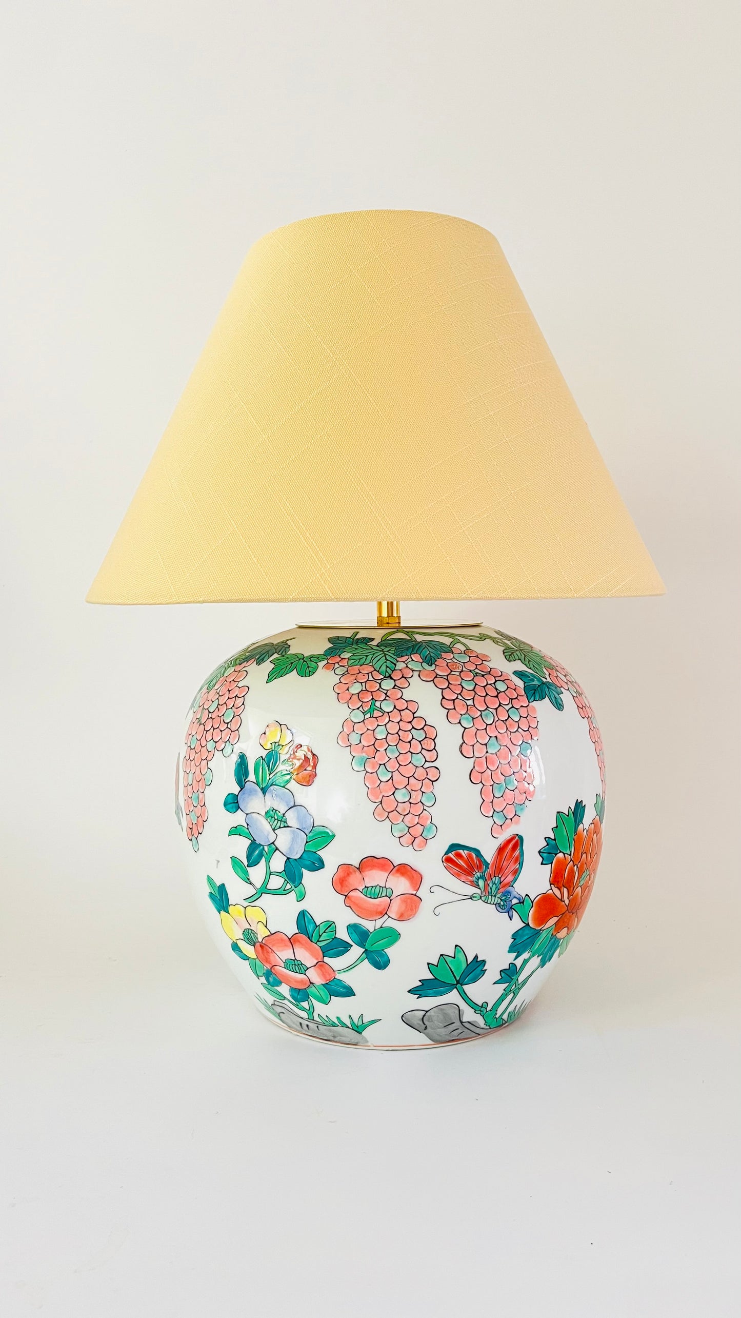 Antique Grape Lamp