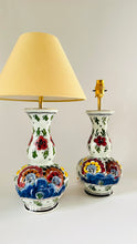 Load image into Gallery viewer, Antique Delft Polychrome Lamp

