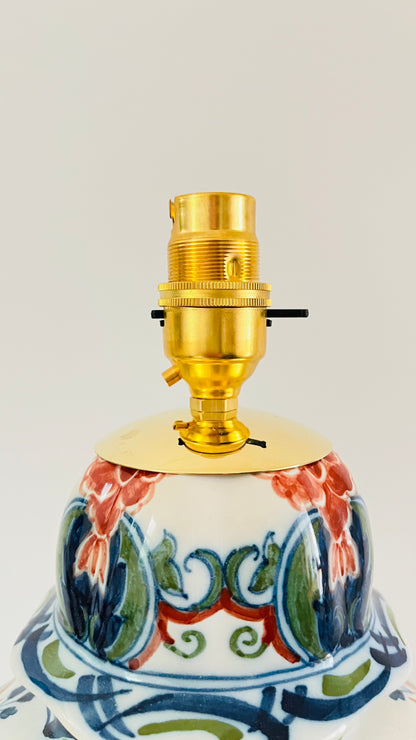 Antique Makkum Lamp