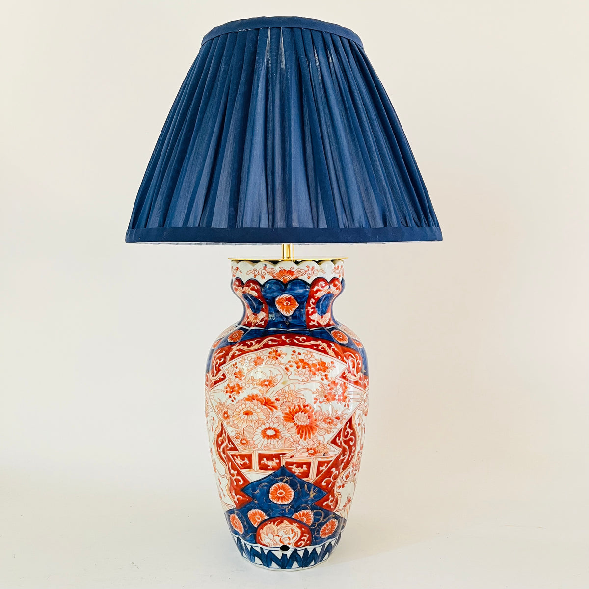 TLC Antique Japanese Imari Lamp