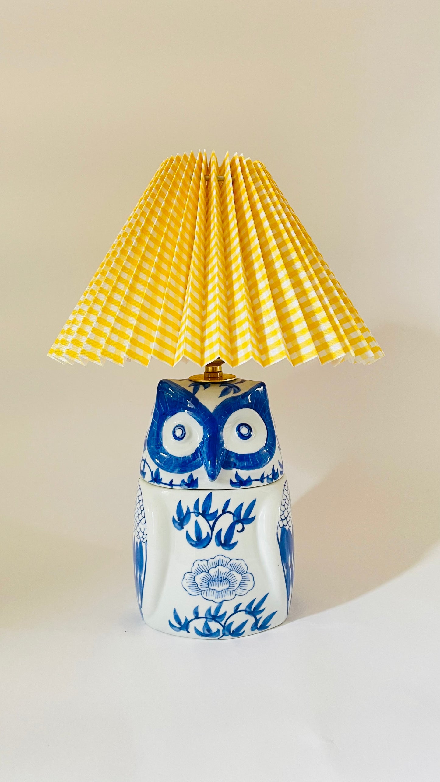 Antique Owl Lamp - pre order for early May