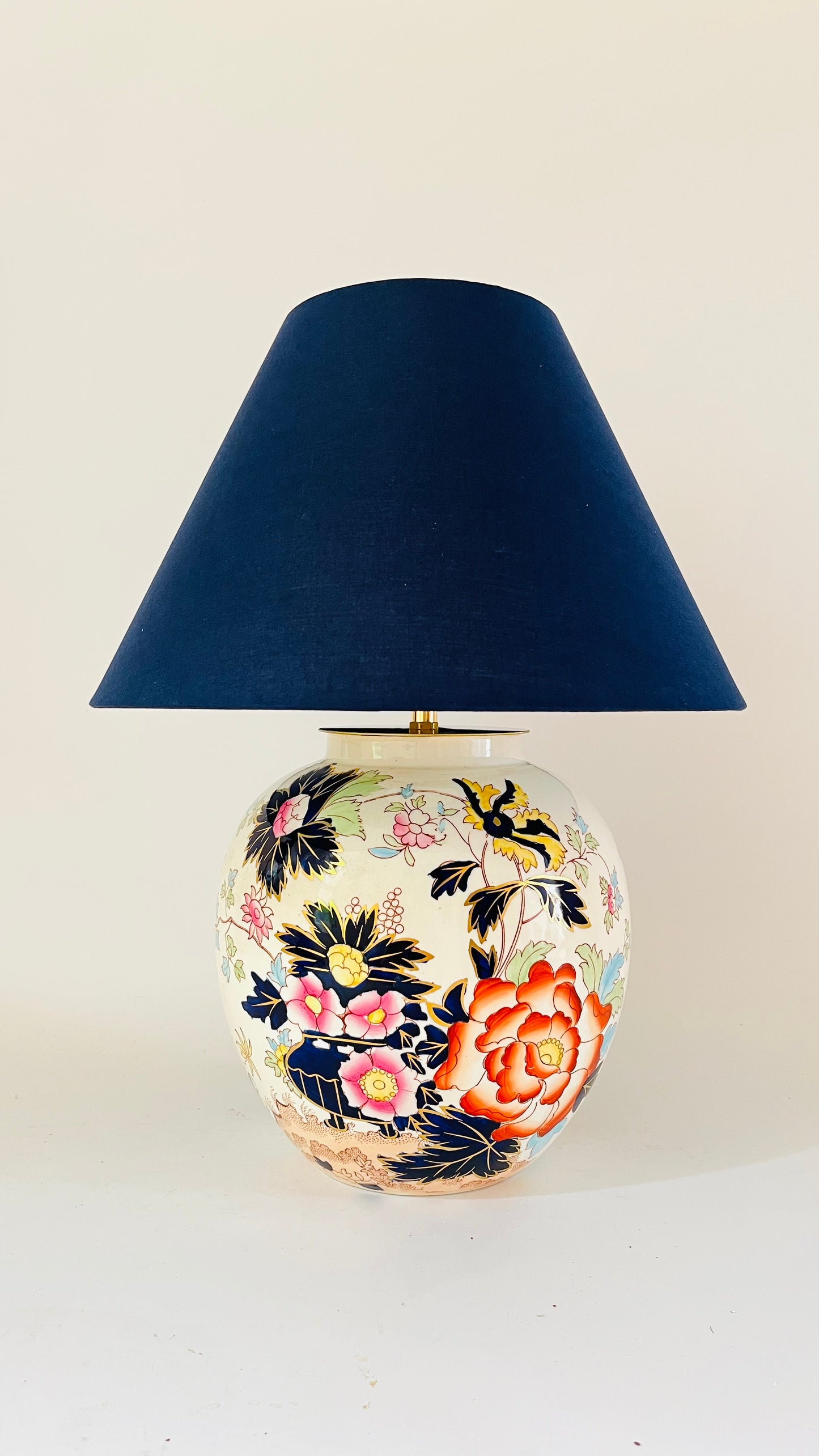 Antique Mason’s ‘Mandarin’ Table Lamp