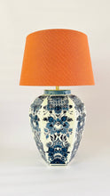 Load image into Gallery viewer, Antique Delft ‘Distel’ Lamp
