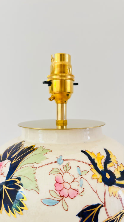 Antique Mason’s ‘Mandarin’ Table Lamp