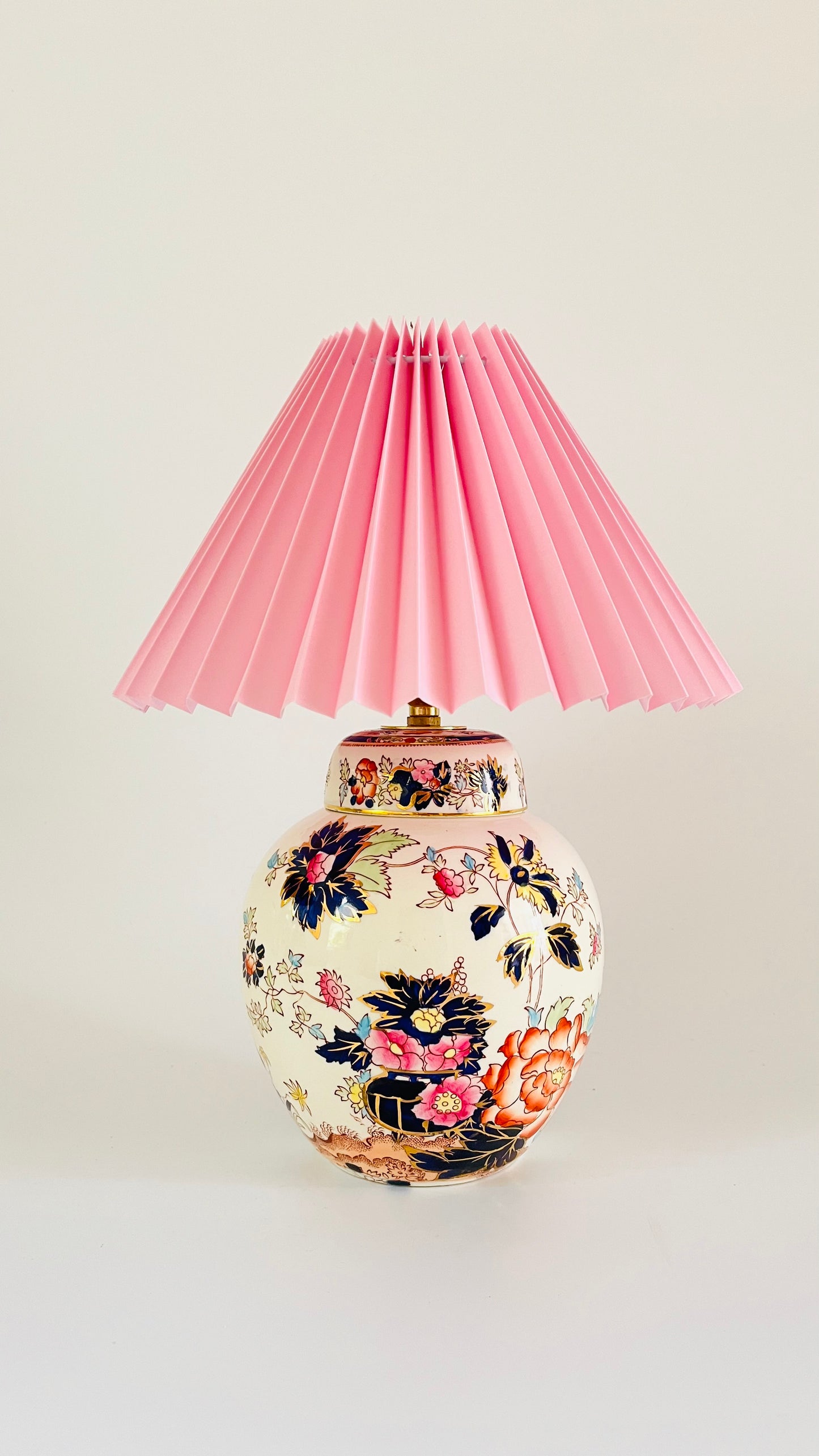 Antique Mason’s Mandarin Lamp