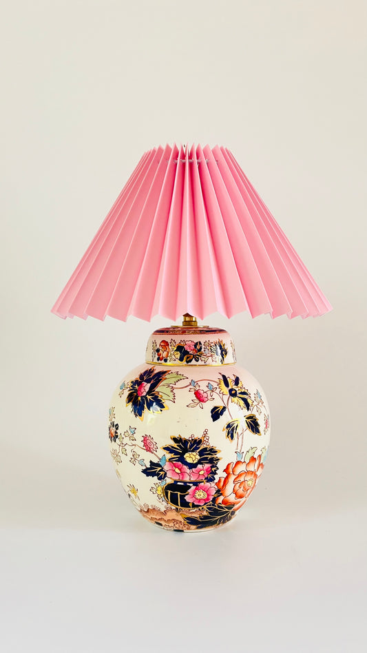 Antique Mason’s Mandarin Lamp