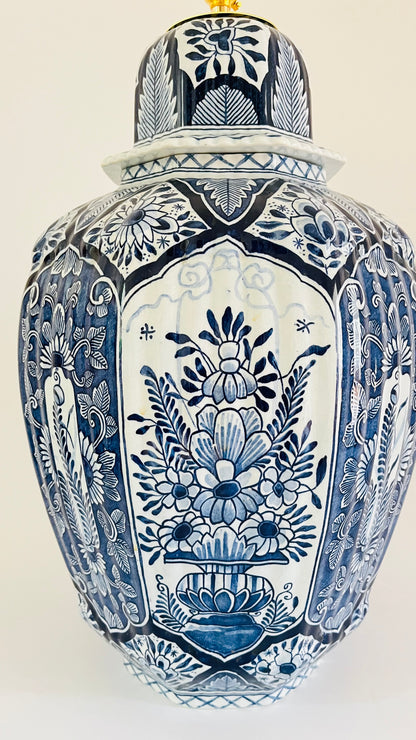 Antique Delft Lamp - pre order for mid Aug