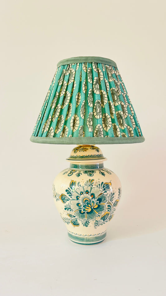 Antique Delft Green Mini Lamp
