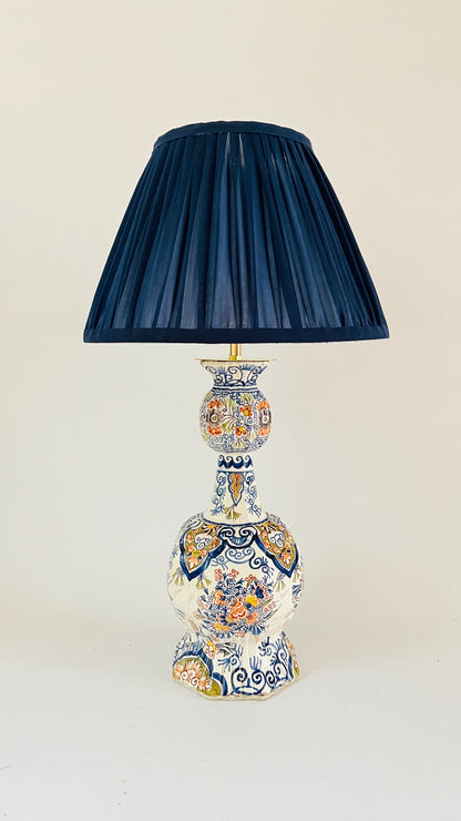 Antique Delft Van Duijn Lamp