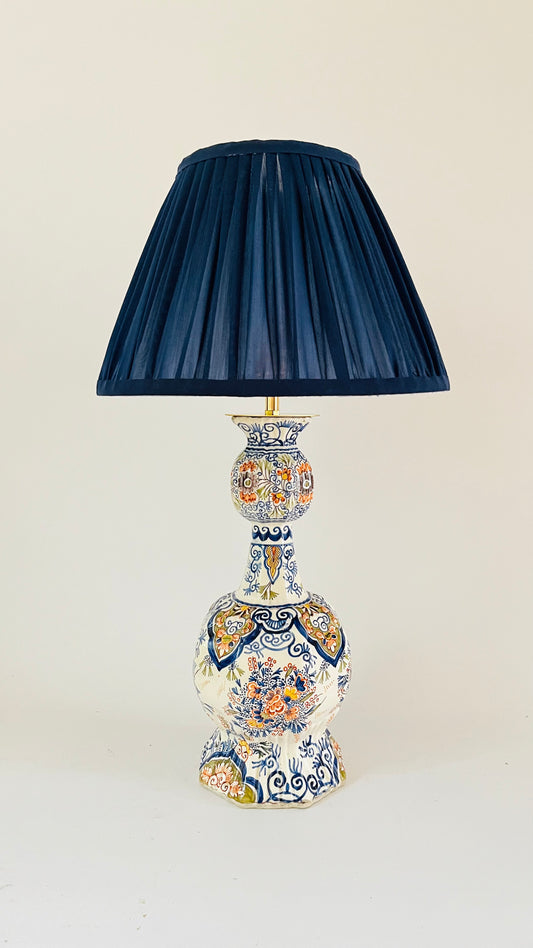 Antique Delft Van Duijn Lamp