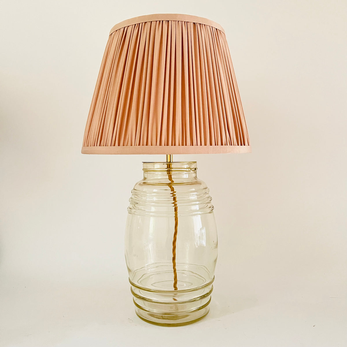 TLC French Glass Table Lamp