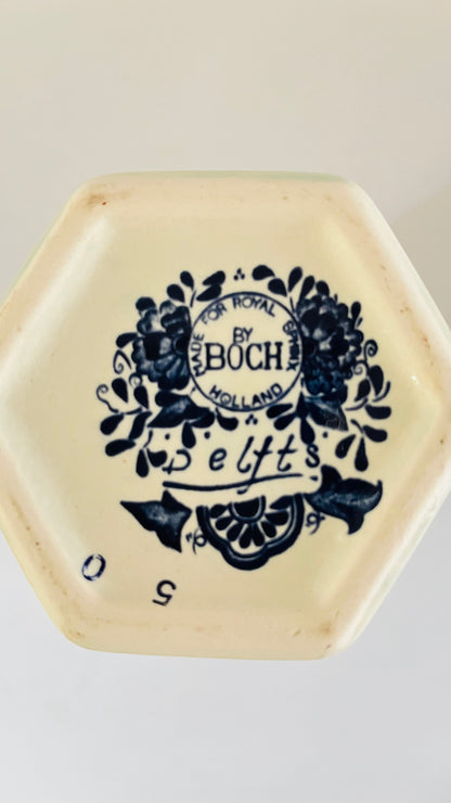 Antique Delft Lamp