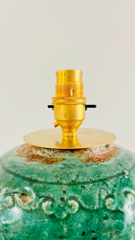 Antique Mini Ginger Jar Lamp