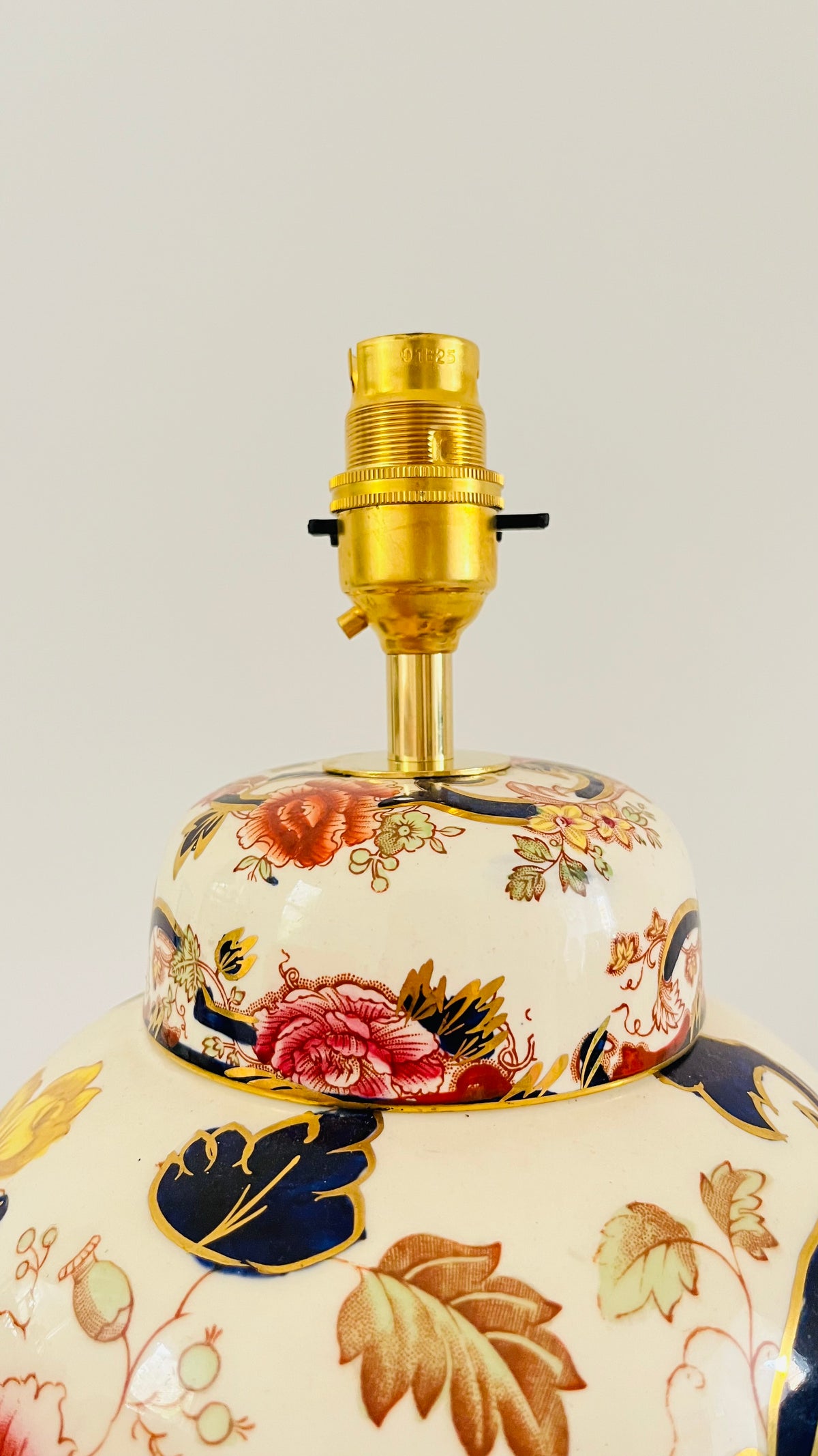 Large Antique Mason’s Lamp