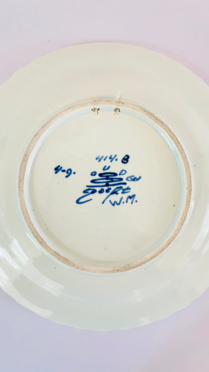 Small Antique Delft Plate