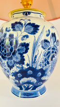 Load image into Gallery viewer, Antique ‘De Porceleyne Fles’ Delft Lamp
