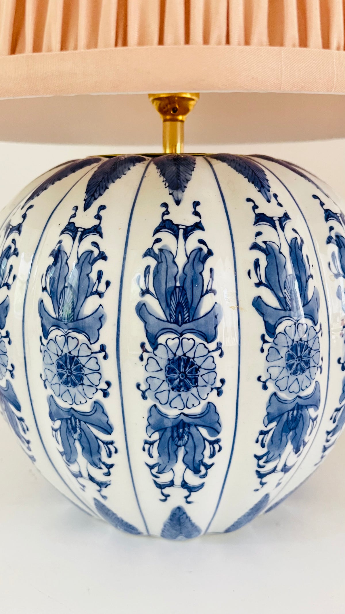 Antique Pumpkin Lamp