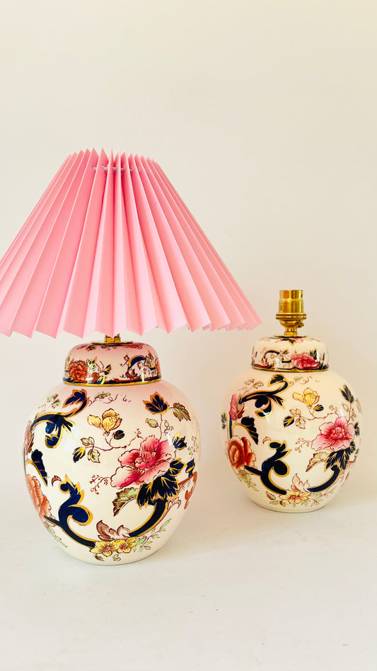 Antique Mason's ‘Mandalay’ Lamp - pre order for end of Oct