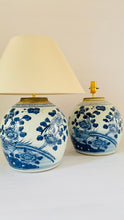 Load image into Gallery viewer, Large Antique Ginger Jar Lamp - pre order for mid March
