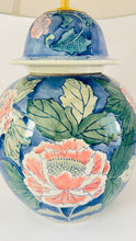 Load image into Gallery viewer, Large Antique Flower Lamp
