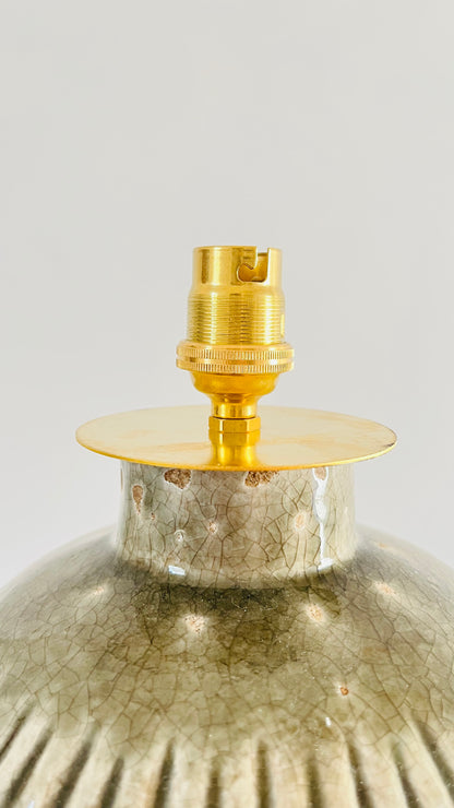 Danish Pottery Lamp