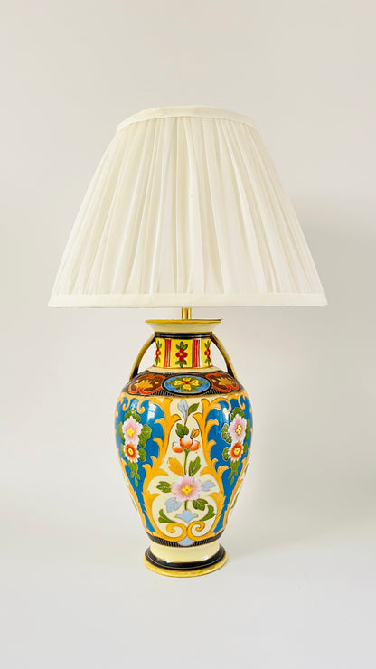 Antique Japanese Noritake Lamp