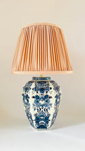 Load image into Gallery viewer, Antique Delft ‘Distel’ Lamp - pre order for early April
