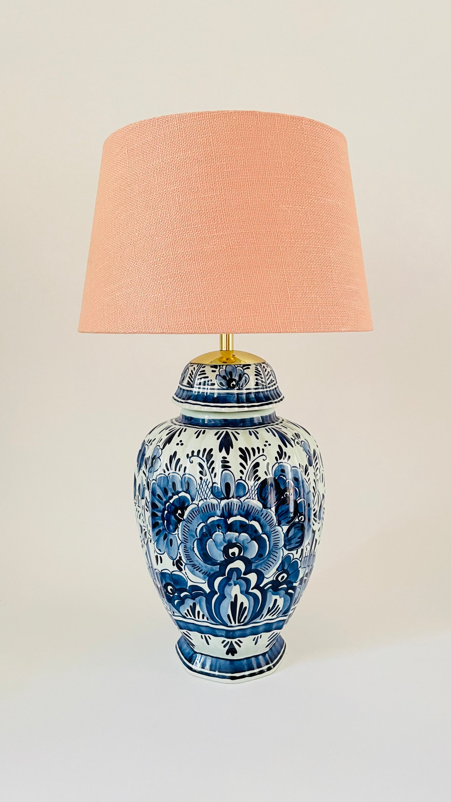 Antique Delft Table Lamp - pre order for mid April
