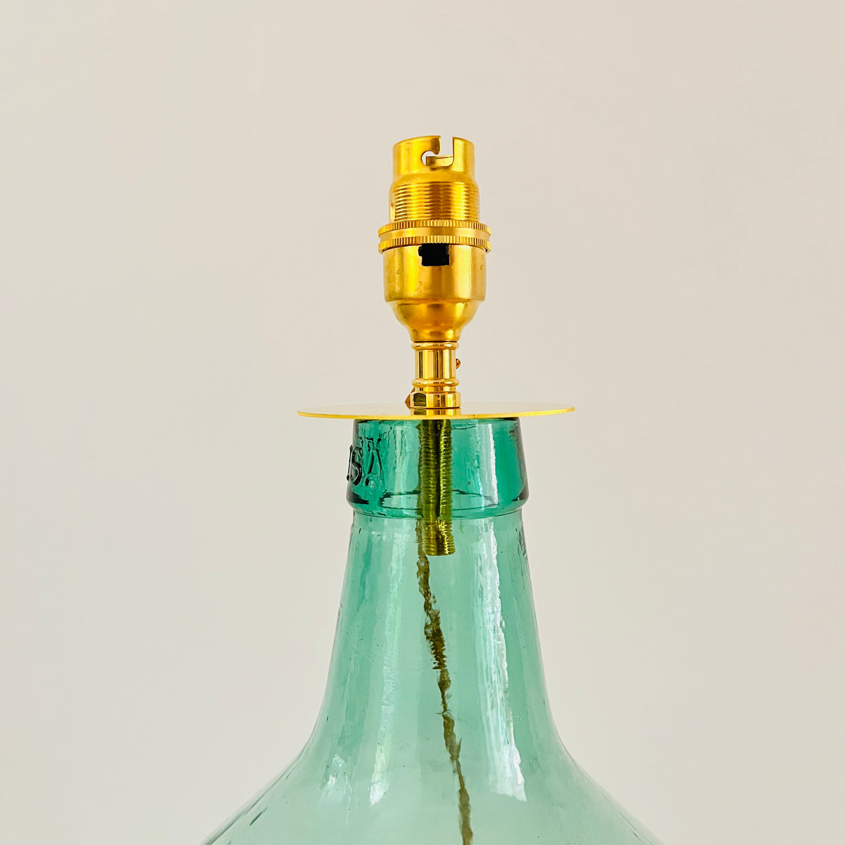 TLC Antique French Demijohn Lamp