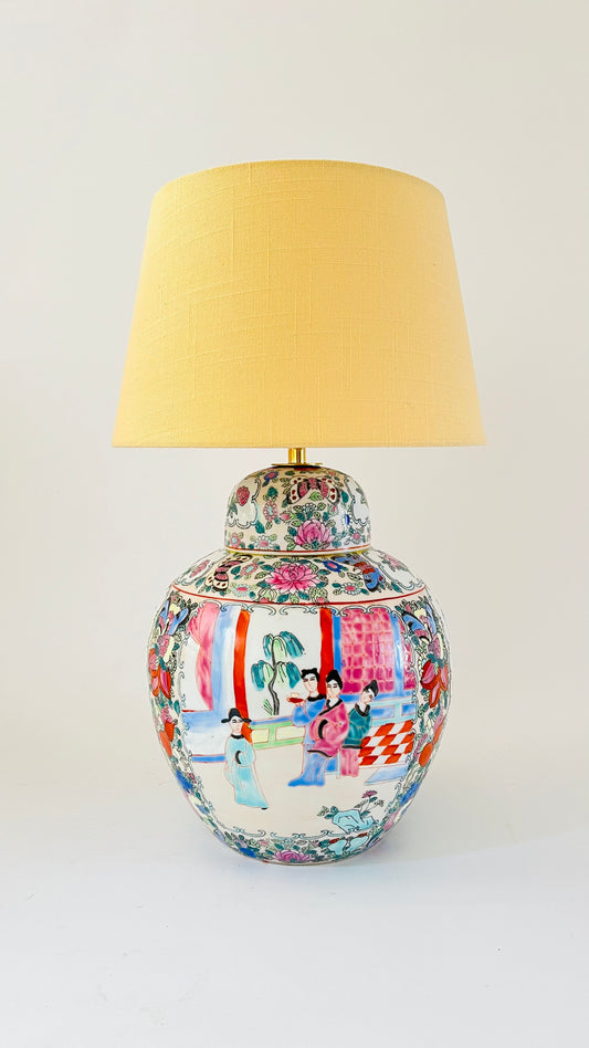 Antique Chinese Jar Lamp