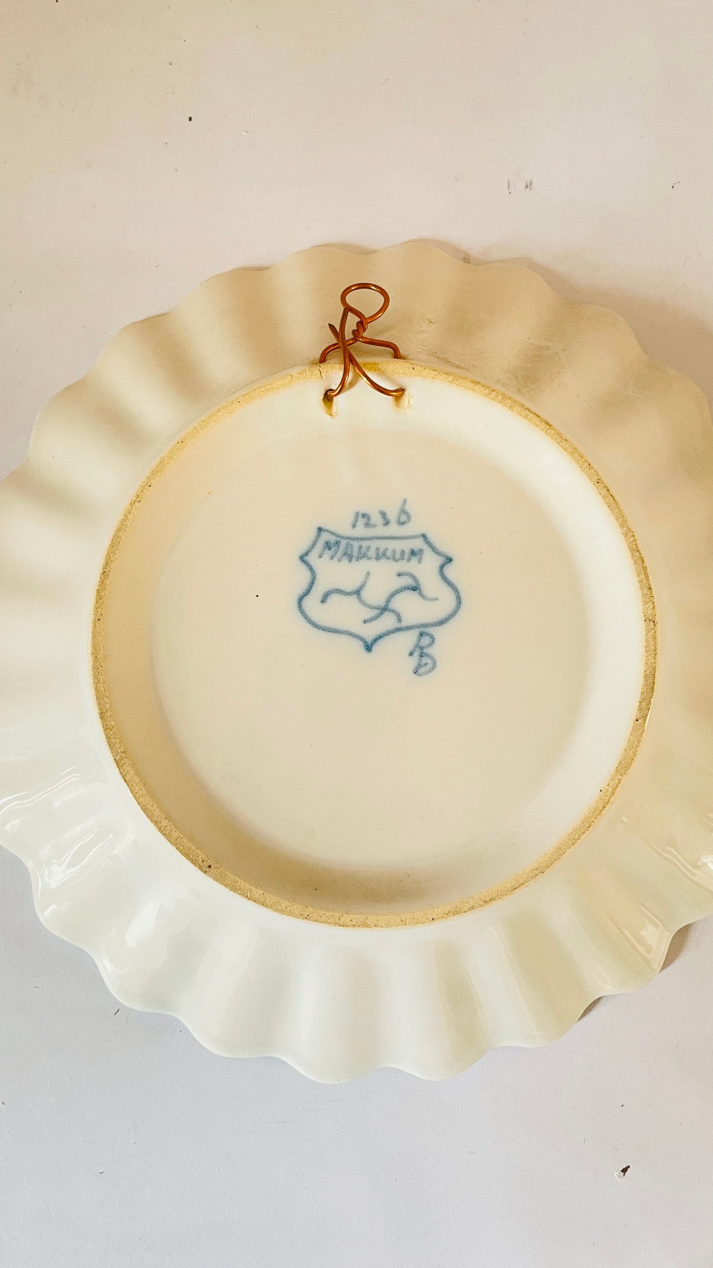 Antique Royal Tichelaar Makkum plate