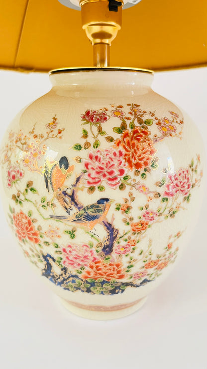 Antique Japanese Bird Lamp - pre order for end of Aug