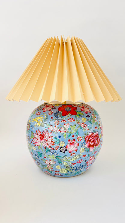 Antique Flower Lamp