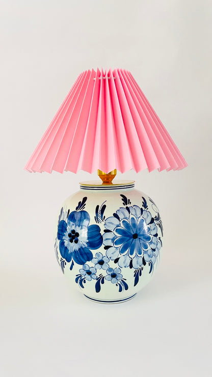 Antique Mini Delft Lamp - pre order for end of May