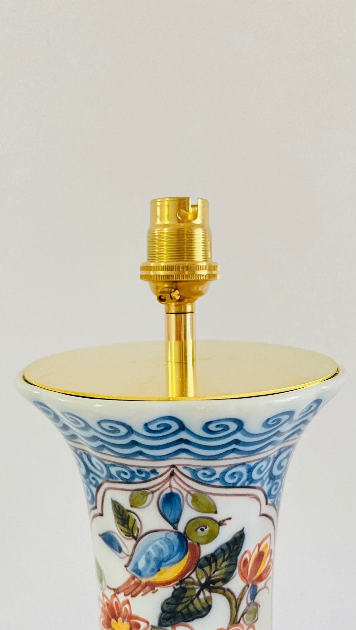 Antique Makkum Lamp