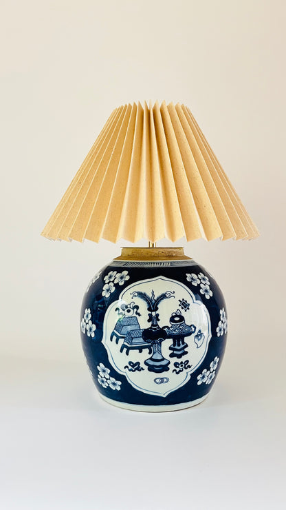 Antique Chinese Ginger Jar Lamp