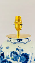 Load image into Gallery viewer, Antique ‘De Porceleyne Fles’ Delft Lamp
