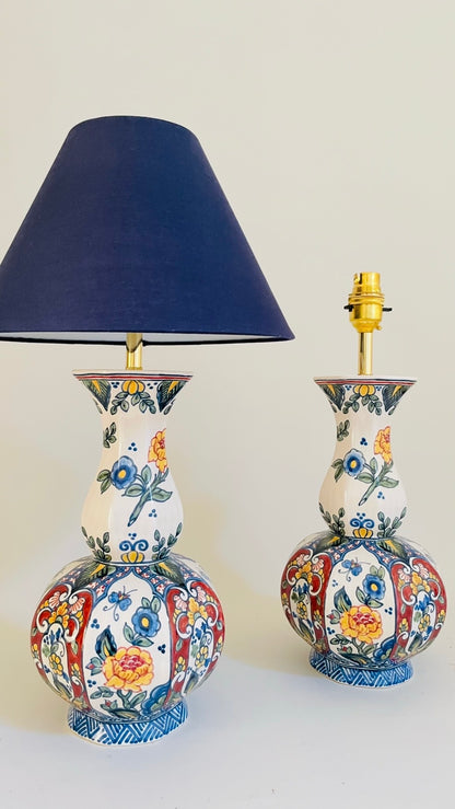 Antique Makkum Lamp - pre order for early Nov