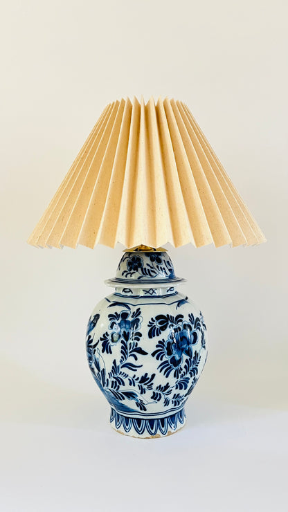 Antique Delft Van Duijn Lamp