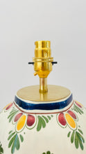 Load image into Gallery viewer, Antique Delft Polychrome Lamp - pre order for early May
